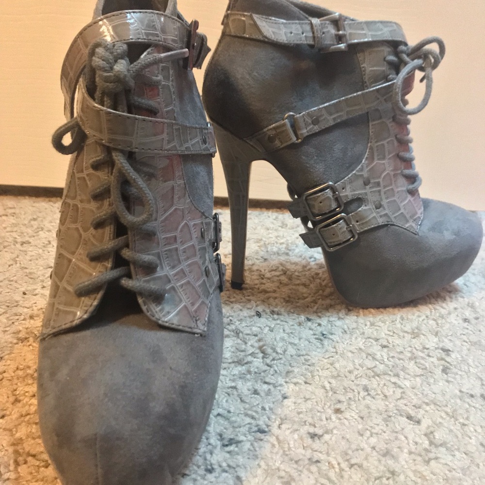 Grey Booties